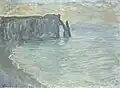 Claude Monet: Les falaises d’Aval avec la Porte et l’Aiguille, Dr. h. c. Emile Dreyfus Stiftung