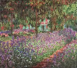 Monet: Le Jardin de l'artiste à Giverny, 1900, Musée d’Orsay, (Paris)