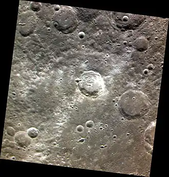 Nördlicher Rand von Monet in Fehlfarben (unten rechts)