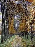 Claude Monet: Waldweg Privatsammlung