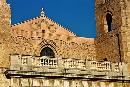 Arabeske Fassadendetails