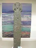 Das Monreith Cross im Whithorn Museum.