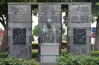 Denkmal von Jules Cornet in Mons.