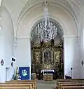 Innenansicht der Kirche Saint-Pierre
