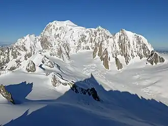 Mont Blanc von Ostnordost