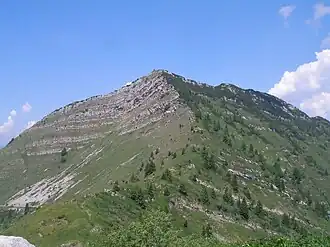 Monte Tremalzo von Südosten gesehen