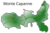 Lage des Monte Capanne