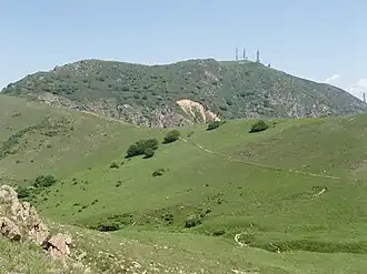 Sicht auf den Monte Leco aus nordwestlicher Richtung