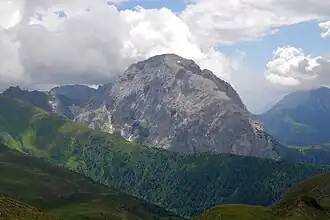 Nordwestseite des Monte Peralba