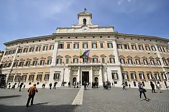 Palazzo Montecitorio, Sitz der Abgeordnetenkammer