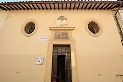 Die Fassade der Kirche San Pietro