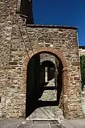 Doppeltor der Befestigungsmauern Porta del Castello