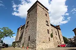 Die Burg von Monterubiaglio