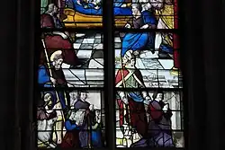 Stifter mit Schutzpatronen