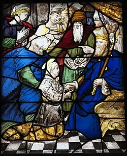 Yvo wird dem König vorgestellt