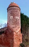 Wachturm am Schloss Montgeard