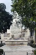 Brunnen der Einhörner, Montpellier