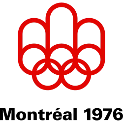 Logo der Olympischen Sommerspiele 1976