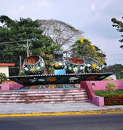 Kalebassen-Monument in Tapachula