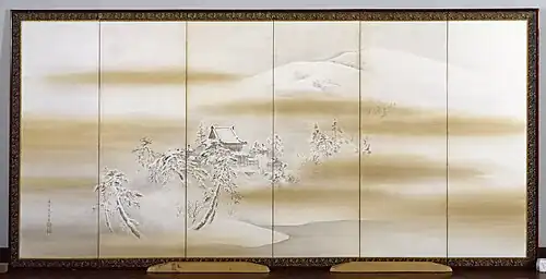 Byōdō-in im Winter