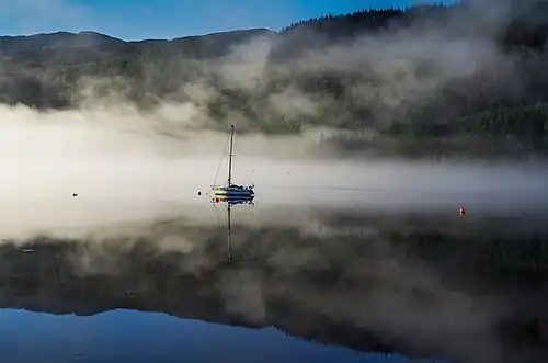 Morgenstimmung am Loch