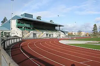 Das Morton Stadium im Dubliner Stadtteil Santry – hier im Jahr&nbsp;2007