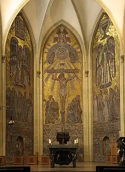 Innenraum mit Mosaik