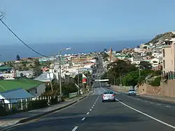 Stadtzentrum von Mossel Bay