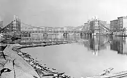 Brücke im Bau (1909)