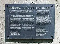 Schenkendorf-Gedicht auf der Infotafel (2025)