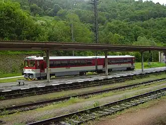 Modernisier­ter Trieb­wa­gen Reihe 813.0 der ZSSK