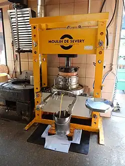 Pressung unter hohem Druck