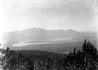 Heart Lake und Mount Sheridan, ca.&nbsp;1890