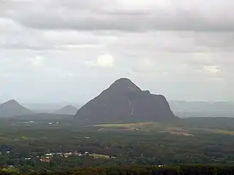 Mount Beerwah, 555&nbsp;m hoch