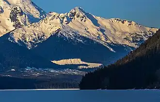 Ansicht vom Duffey Lake aus