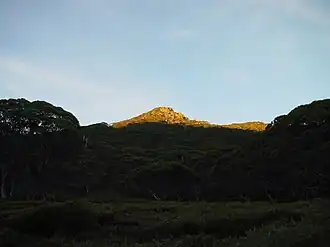 Gungartan von der Whites River Hut aus fotografiert