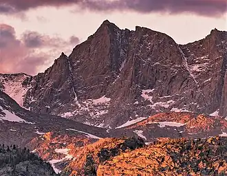 Mount Sacagawea, Blick nach Osten