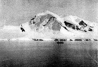 fotografiert von Frederick Cook bei der Belgica-Expedition (1897–1899)