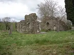 Ruinen der Abtei Mourne