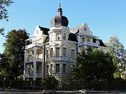 Haus Mozartstraße 10 im Oktober 2022