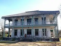 Wohnhaus des US-Bürgers Leroy Lansing Janes aus dem 19. Jahrhundert vor …