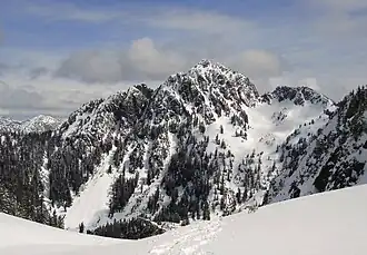 Westansicht vom Hat Pass aus