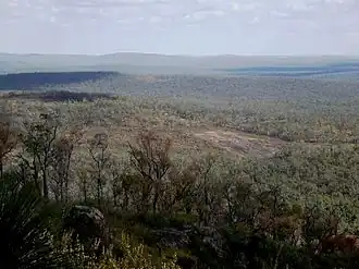 Blick vom Mount Dale in den Nationalpark