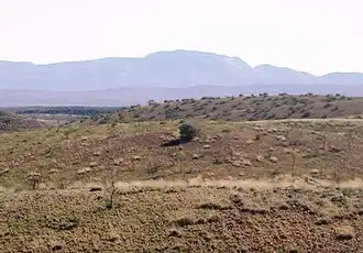 Mount Zeil, vom Süden