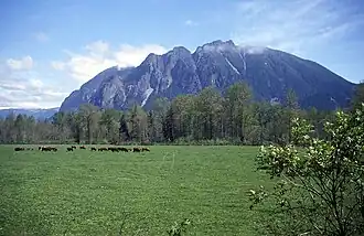 Der Mount Si von Südwesten