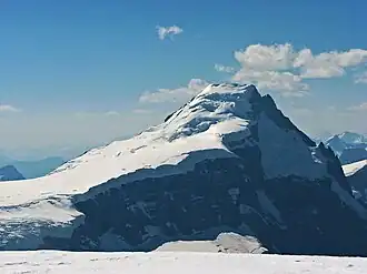 Mount Columbia vom Gipfel des Snow Dome gesehen