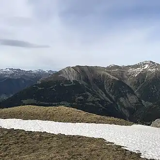 Blick nach Nordosten zum Muchetta (2623&nbsp;m)