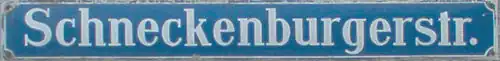 Straßenschild Type 7