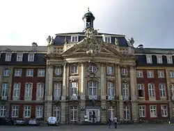 Münster, Schloss, Mittelrisalit