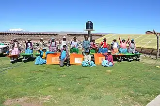 Gärtnerinnen in Colquencha